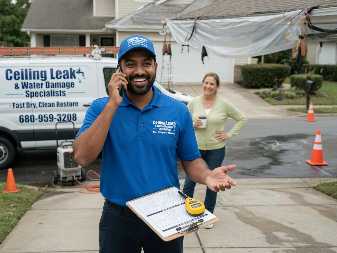 Ceiling Leak Cleanup Watford City, ND FAQs